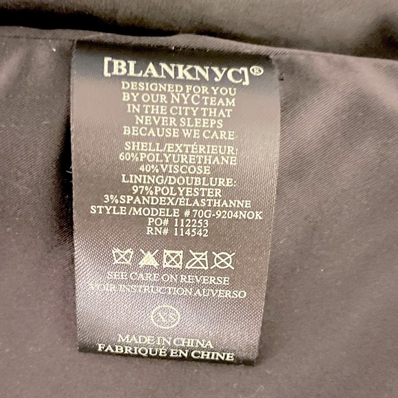 BLANKNYC Faux Leather Moto Jacket - Picture 7 of 7